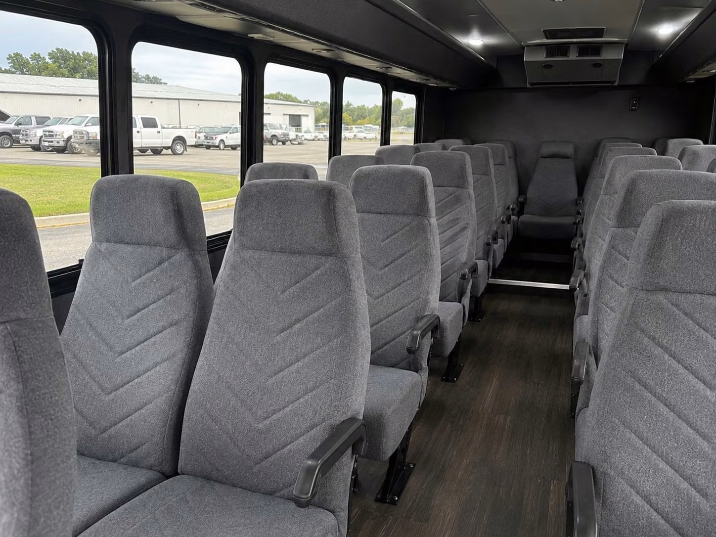 20 passenger minibus interior