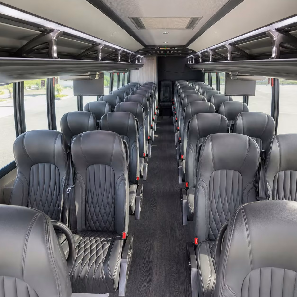 25 passenger minibus inside