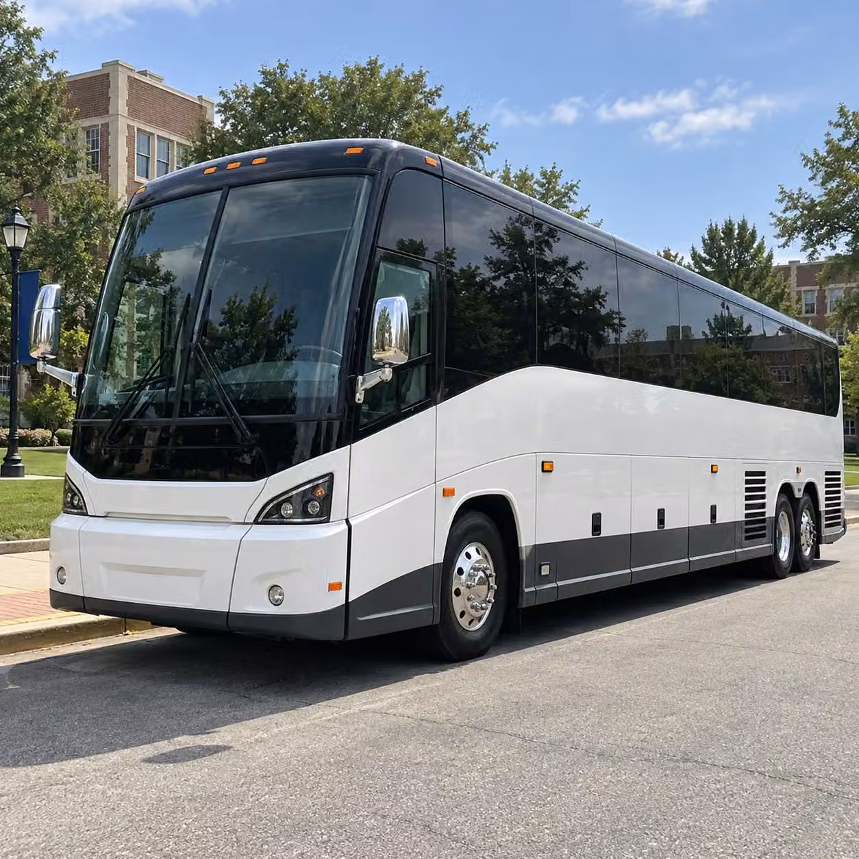 fan bus rentals for summerville high school and dorchester district athletics