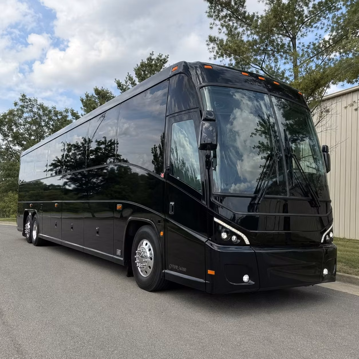 your bridal party deserves a private charter bus on your wedding day
